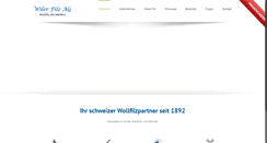 Desktop Screenshot of filz.ch